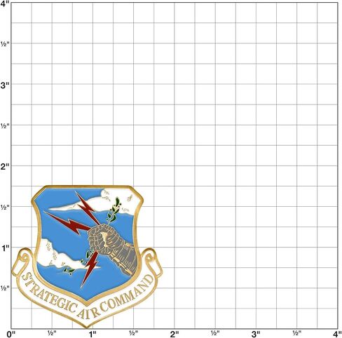 U.S. Air Force Strategic Air Command Challenge Coin in Saudi Arabia