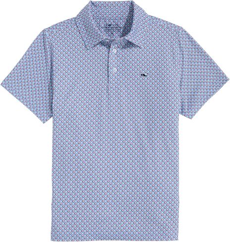 Vineyard Vines Boys' Boys' Printed Sankaty Performance Polo in Kuwait