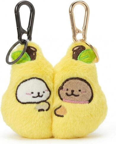 Magnetic Pear Keychain Set for Couples, 2 Pack Detachable Charms with Key Rings, His and Hers Gift for Boyfriend Girlfriend, Anniversary, Birthday, Christmas Gift for Him Her, Friends, Family in Saudi Arabia
