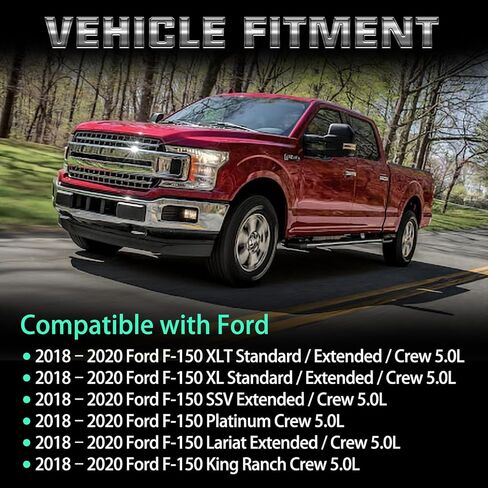 438000-3950 كاتب موتور صالح لفورد F-150 5.0L V8 2018-2020 استبدال JL3Z-11002-A JL3T-11000-AB 34031 in Saudi Arabia