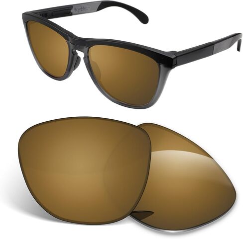 1.5MM Replacement Lenses Compatible With Oakley Frogskins Range XL OO9503 OO9503A 58mm Sunglasses, Anti-Scratch in Kuwait