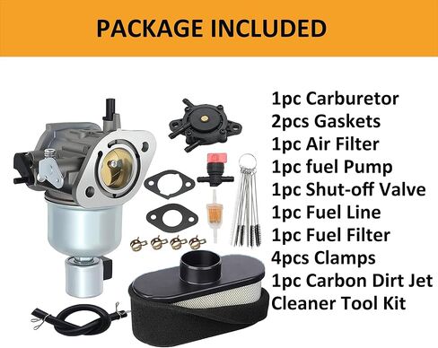 المكربن متوافق مع كاواساكي FR691V FR600V FS691V FS481V FH580V FS541V FS600V المكربن يستبدل PN 15004-0822 15004-7060 15004-7053 15004-0818 15004-0827 مع مضخة وقود فلتر الهواء in Kuwait