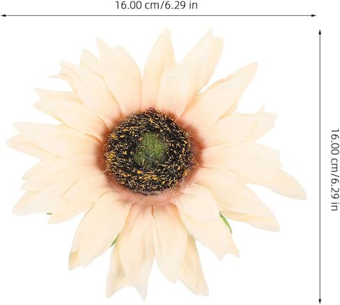 Sunflower Curtain Tiebacks Clips 2 Pack 6.29 Inch Floral Curtain Buckle Ropes for Living Room Kitchen Bedroom Window Treatment Decor in Saudi Arabia