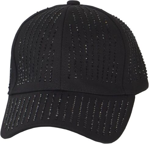 TOP HEADWEAR Bling Rhinestone Studded Cotton Baseball Cap in Saudi Arabia