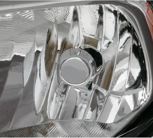 2pcs Front Left Driver and Right Passenger Side Black Housing Clear Lens Headlight Pair Trim for Ford for Fiesta Titanium 2018 in Kuwait