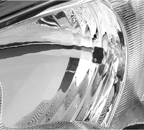 2pcs Front Left Driver and Right Passenger Side Black Housing Clear Lens Headlight Pair Trim for Ford for Fiesta Titanium 2018 in Kuwait