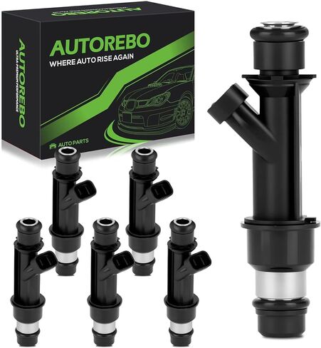 Fuel Injectors Set of 6 Compatible with Ford Explorer 1997-1998, Ranger 1997, Aerostar 1997, V6 4.0L Petrol # 0280155735, 84212202, 0 280 155 735 in Kuwait
