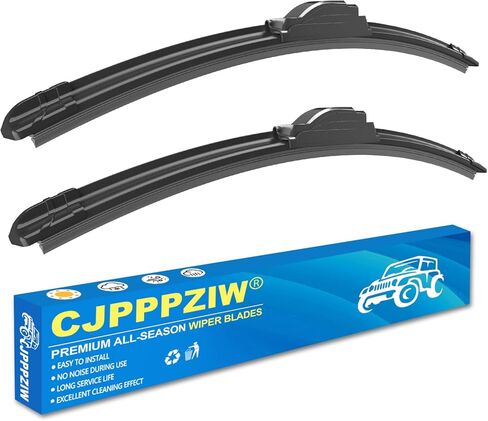 مساحات الزجاج الأمامي CJPPPZIW® - 20 بوصة + 20 بوصة بديلة لـ 1999-2007 Ford F-150 Expedition/2003-2014 Ford E-150 E-250/2005-2010 Explorer، شفرات ممسحة ممتازة لجميع المواسم بجودة OEM (مجموعة من 2) in Kuwait