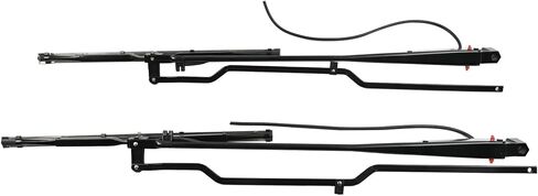 1 Pair Front Windshield Wiper Arm & 15" Blade Kit GS3383 GS3382 Compatible With Kenworth T300 T400 T450 T600 T800 W900 1993-2008 Replace HLK7002 HLK7001 in Kuwait