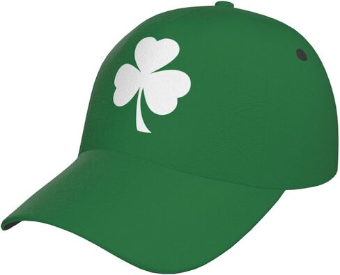 St. Patrick's Day Baseball Cap, Irish Green Clover Trucker Hat for Men Women, Fashion Adjustable Sun Visor Dad Hat in Saudi Arabia