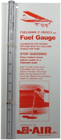 FuelHawk Fuel Gauges - Cessna 182 - 43.5 Gallon in Saudi Arabia