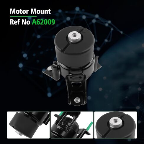 Engine Motor and Trans Mounts Compatible with 2007 2008 2009 2010 2011 Camry 2.4L L4 Engine, Replace OE A62009 EM5742 A4211 123720P030 A4207 123720A040, Set of 3 in Saudi Arabia
