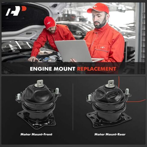 A-Premium Front and Rear Engine Motor Mount Set of 2 Compatible with Honda Pilot 2016-2022, Passport 2019-2022, Ridgeline 2017-2022, V6 3.5L in Saudi Arabia