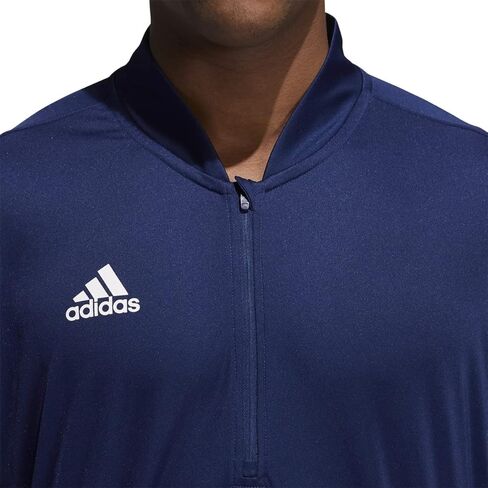 adidas Sideline 21 Long Sleeve Quarter Zip Knit Jacket - Mens Casual 4XL in Saudi Arabia