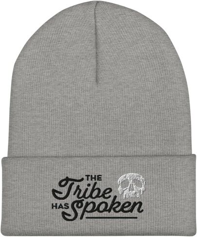 Survivor The Tribe Has Spoken Embroidered Cuffed Beanie Grey in Kuwait