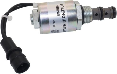 24V Solenoids Valve 3E-6269 3E6269 Fits for Caterpillar CAT 57H Crawler skidder in Saudi Arabia