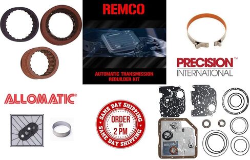 TH250 TH350 C [68-UP]Automatic Transmission Rebuild Kit - Full Overhaul Kit with Clutches Front Band Pump Bushing Filter in Saudi Arabia
