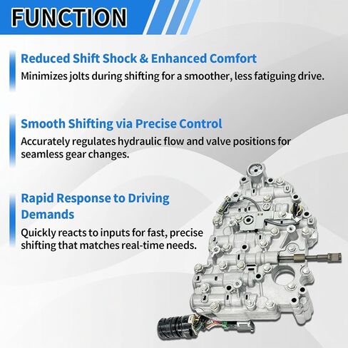 JF015E RE0F11A CVT Transmission Valve Body Compatible with 2013-2019 Nissan Sentra1.6L 1.8L, Versa Tiida Note Nissan Versa Note 2013-2015 Chevrolet Spark Suzuki Swift 31705-X428E 31705-X428B in Kuwait