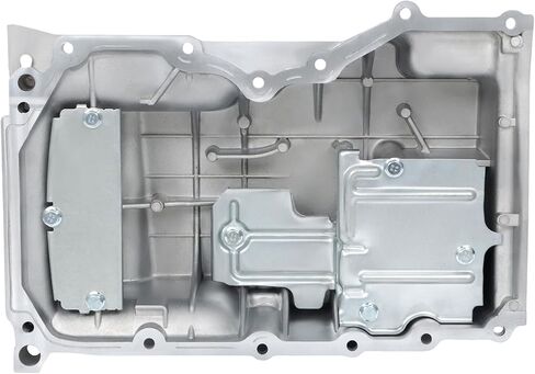 Engine Oil Pan with Drain Plug Replacement for Ford Escape 2009-2012 Replacement for Mazda Tribute 2009-2011 9E5Z6675B in Saudi Arabia