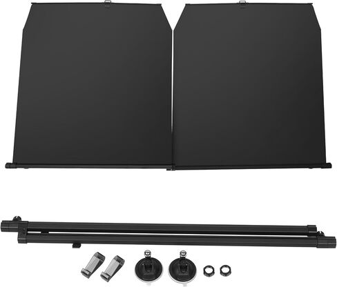 Retractable Car Windshield Sun Shade Automatic Sunshade for Windshield, Protect Car from Sun Rays & Heat Damage, Protect Interior, Adjustable Universal Fit for Car Trucks SUVs (Not for Large Trucks) in Kuwait