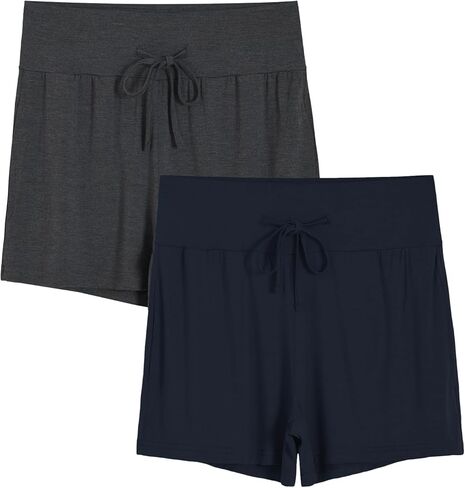 Latuza Women's High Waisted Pajama Sleep Shorts with Pockets in Saudi Arabia
