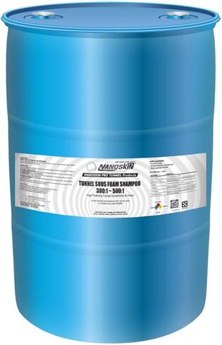 Nanoskin Automatic Car Wash Series TUNNEL SUDS Foaming Shampoo, for Foamer Units, Direct Injection Equipment, Hydrominder Premix (Dilution 300:1~500:1), 5 Gallons in Saudi Arabia