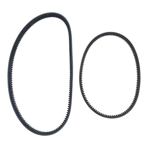 V-Belts for Hummel Floor Sander Metric Drum and Fan Belt, P186 & P187, 1 Set in Kuwait