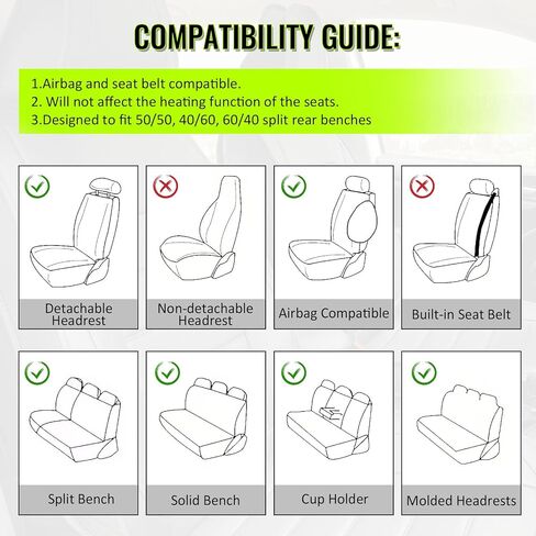 Car Seat Cover, Black & Pink Striped 02 Style Leather, PU - Polyurethane Interior Seat Cushion Scratch Guard Protector for Most SUV, Sedan,Coupe in Kuwait