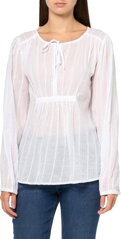 Lucky Brand Women's Volume Sleeve Peasant Top in Saudi Arabia