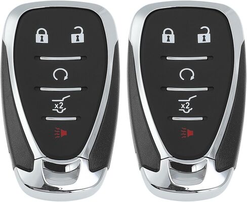 X AUTOHAUX HYQ4AS 315 MHz Replacement Keyless Entry Remote Smart Key Fob for Chevrolet Equinox 2022-2024 No.13522875 5Buttons 2Pcs in Saudi Arabia