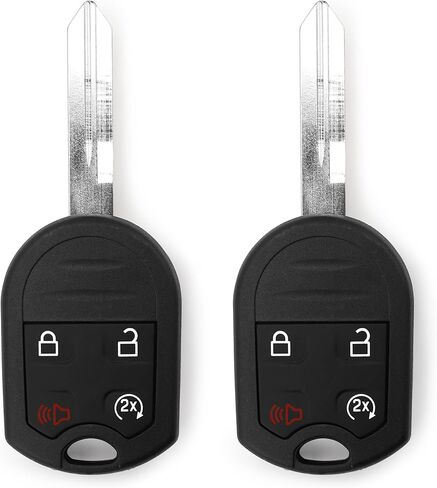 Ford Key Fob Replacement Remote Car Keys 4-Button Keyless Entry (2PCS) 315MHz Fit for 2011-2016 Ford F-150 F-250 to F-750 FCC ID CWTWB1U793 OUC6000022 in Saudi Arabia
