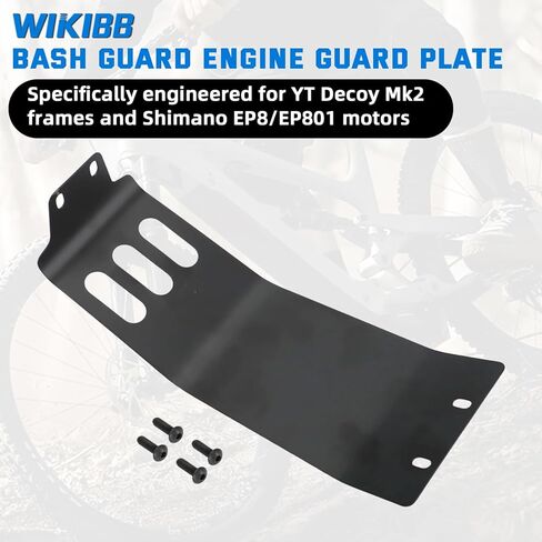 Bash Guard Engine Guard Plate Compatible with YT Decoy Mk2 EP8-EP801, Thin & Stainless Steel Lower Frame Underside Guard Cover Protection for Core Protection for Bike in Saudi Arabia