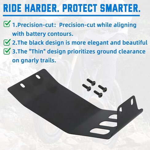 Bash Guard Engine Guard Plate Compatible with YT Decoy Mk2 EP8-EP801, Thin & Stainless Steel Lower Frame Underside Guard Cover Protection for Core Protection for Bike in Saudi Arabia