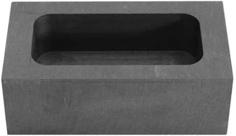 Graphite Troughs, Graphite Molds, High Purity Graphite, Metal Ingot Molds, Crucibles, 1pcs External Dimensions: 25 * 50 * 100mm Internal Dimensions: 20 * 40 * 90mm in Kuwait