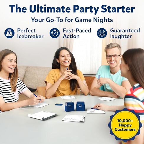 Skillmatics It’s Not It, Fast-paced Drawing Game, Family & Party Game, Fun Card & Board Game, Gifts for Kids, Teens, Adults Ages 7, 8, 9, 10 & Up in Kuwait