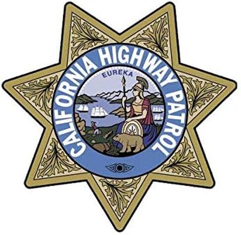 California Highway Patrol Seal Sticker Decal Vinyl CHP Chips 5" Bumper Locker Laptop Window - Sticks to Any Surface in Saudi Arabia