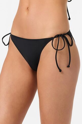 O'NEILL Women's Saltwater Solids Maracas Medium Bottoms | Adjustable Side Ties, Medium Coverage in Saudi Arabia