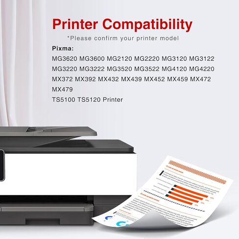 Starink PG-240XL CL-241XL Ink Cartridge High Yield Replacement for Canon 240XL 241XL Combo Pack Work with PIXMA MG3620 MG3520 MG3220 MG2120 MX472 MX452 MX532 TS5120 Printers (1 Black, 1 Tri-Color) in Kuwait