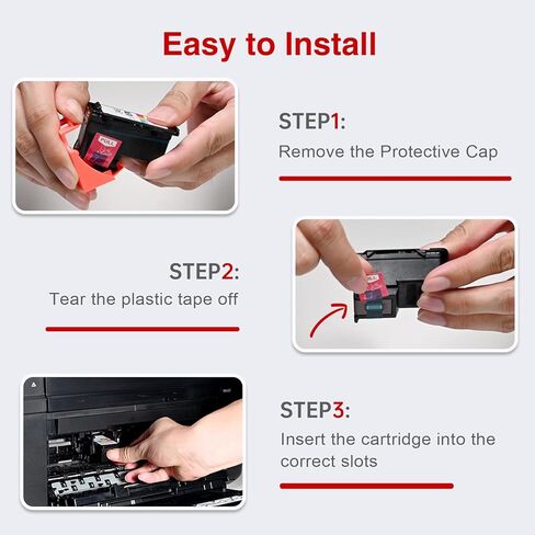 Starink PG-240XL CL-241XL Ink Cartridge High Yield Replacement for Canon 240XL 241XL Combo Pack Work with PIXMA MG3620 MG3520 MG3220 MG2120 MX472 MX452 MX532 TS5120 Printers (1 Black, 1 Tri-Color) in Kuwait