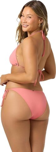 O'NEILL Women's Saltwater Solids Maracas Medium Bottoms | Adjustable Side Ties, Medium Coverage in Saudi Arabia