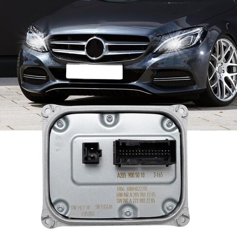 A2059005010 وحدة التحكم في الصابورة الأمامية LED، بديل لمرسيدس بنز W205 C-CLASS 2015-2018، يستبدل A2059006805 A2229008005 A2129005324 in Saudi Arabia