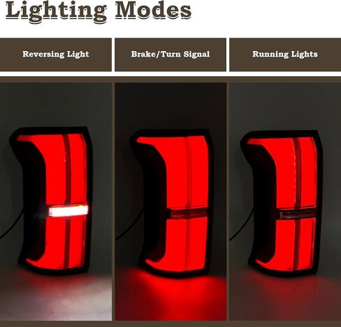 81550-AK040 LH مجموعة مصابيح خلفية LED مناسبة لـ 2024 2025 Toyota Tacoma TRD SPORT/OFF مصباح فرامل للطرق الوعرة مع مفتاح الباب الخلفي للسائق الأيسر مصباح خلفي للباب نوع يدوي إطار رمادي مع ضوء جانبي in Kuwait
