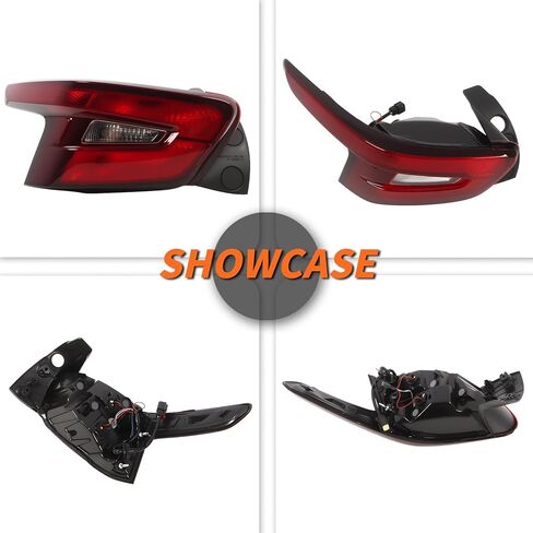 Left Tail Light Compatible with Trax 2024 2025 Driver Side Rear Tail Lamp with Bulbs Taillight Assembly Rear Brake Light 42865504 (Left) in Saudi Arabia