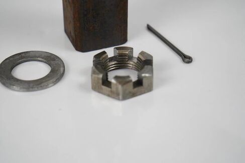 SP-150BT16-SQ-KIT Square Bar Straight Spindle for 2,000 LB Trailer Axles - Trailer Axle Square Bar Straight Spindle Kit Replacement in Saudi Arabia