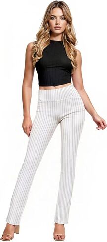 Hybrid & Company Womens Business Millennium Slim Bootcut Pants in Kuwait