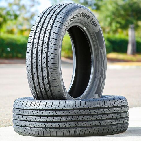 Set of 2 (TWO) Evoluxx Capricorn HP All-Season Passenger Car Performance Radial Tires-225/55R16 225/55/16 225/55-16 95V Load Range SL 4-Ply BSW Black Side Wall UTQG 700AA in Kuwait