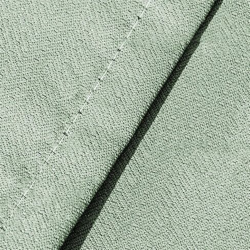 ستائر خزانة للأرفف للخصوصية، تنورة مكتب مقاومة للغبار وغسالة الأطباق للمنزل والمزرعة والمطبخ تحت المغسلة، أخضر داكن، 60.96 سم عرض × 81.28 سم طول in Kuwait