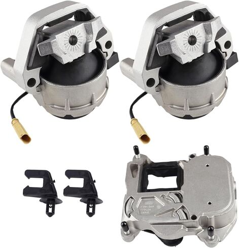 3 قطع حوامل محرك المحرك وحامل ناقل الحركة متوافق مع Audi A6 A7 Quattro Premium Prestige Sport المنافسة 3.0L V6 2012-2018، 4G0399153A 4G0-399-153-A in Kuwait