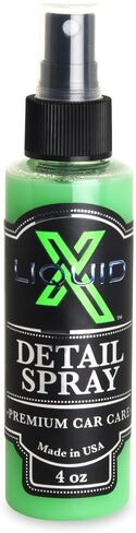 Liquid X Detail Spray - Quick Detailer with Sealant - Prevent and Remove Water Spots - No Streak Formula for Cars, Boat, RV, Motorcycle, UTV/ATV (16 oz) in Saudi Arabia