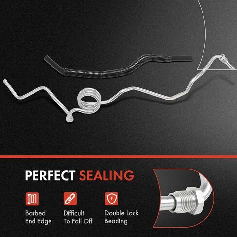 A-Premium Power Steering Return Hose Line Assembly Compatible with Buick LaCrosse, Allure, 2005 2006 2007 2008, with O-ring, Gear To Cooler in Saudi Arabia
